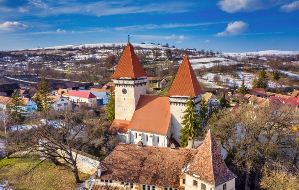 Fortified church of Dealu Frumos, Transylvania